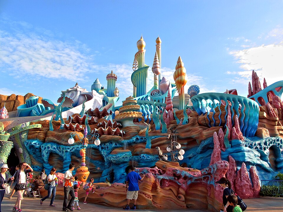 tokyo disneysea mermaid lagoon exterior 20130607