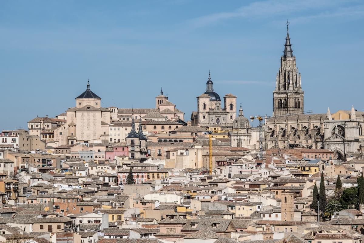 toledo cattedrale panorama spagna 1