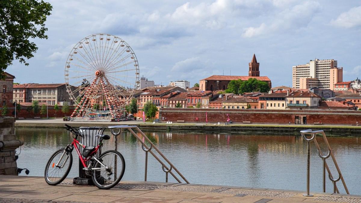 tolosa bici rotella di ferris citta 1