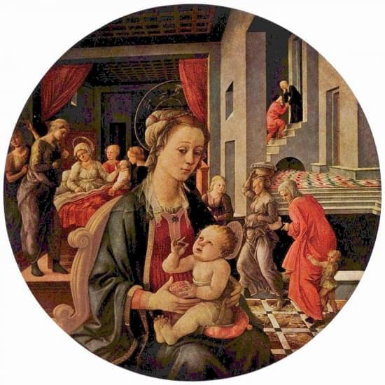 tondo bartolini filippo lippi