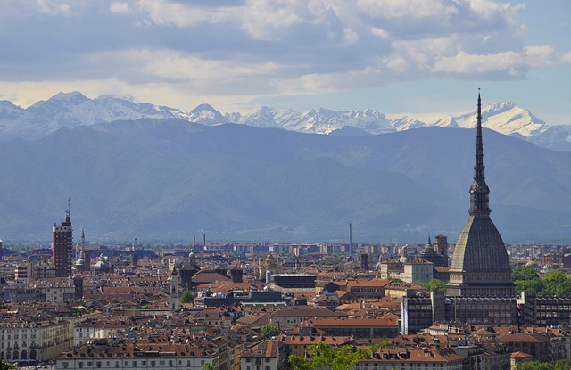 torino panoramico grande citta