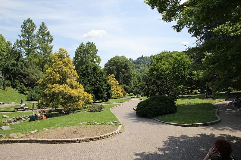 torino parco del valentino verde