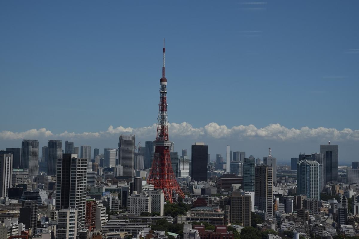 torre di tokyo tokyo giappone citta