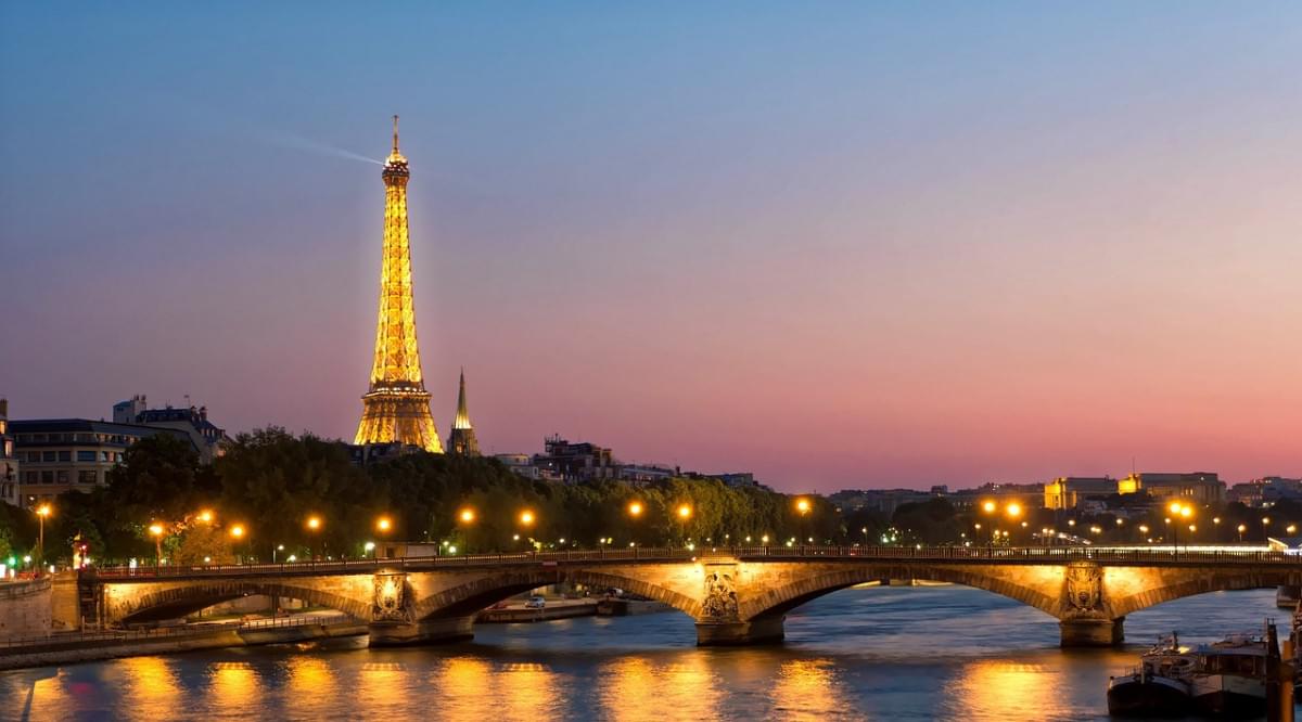 torre eiffel francia tramonto 1