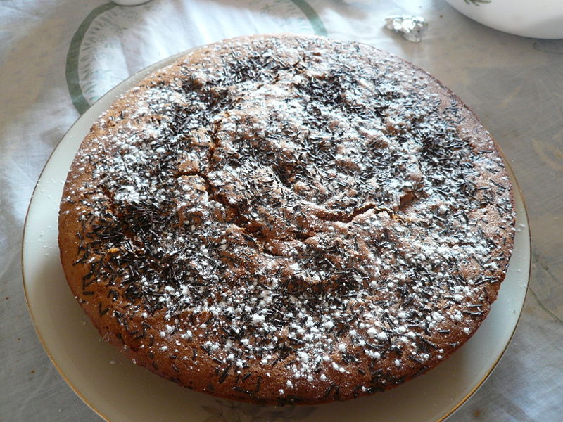 la particolare torta di pane