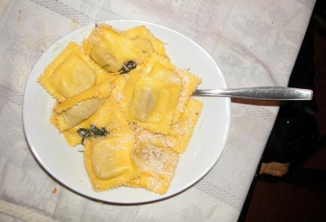 tortelli di zucca con salvia e burro