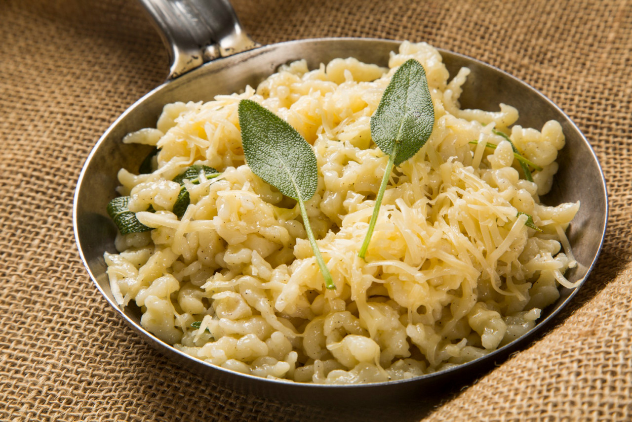 traditional bavarian spatzle boiled egg noodles 2