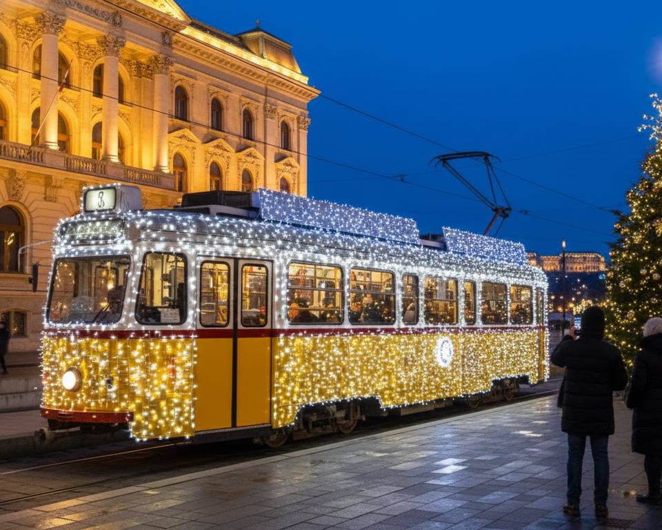tram christmas light