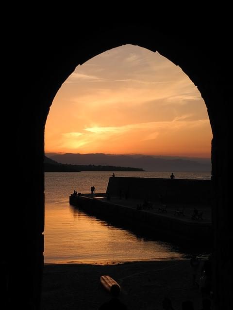 tramonto a castellammare
