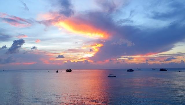 tramonto a koh tao