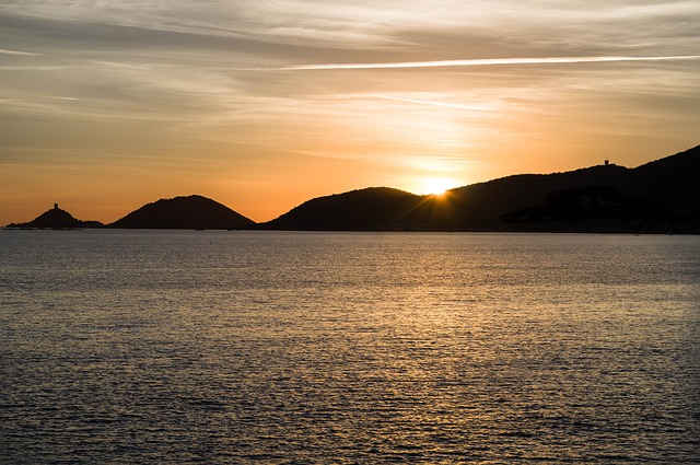 tramonto ajaccio