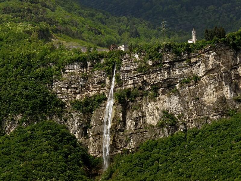 trento sardagna waterfall 1