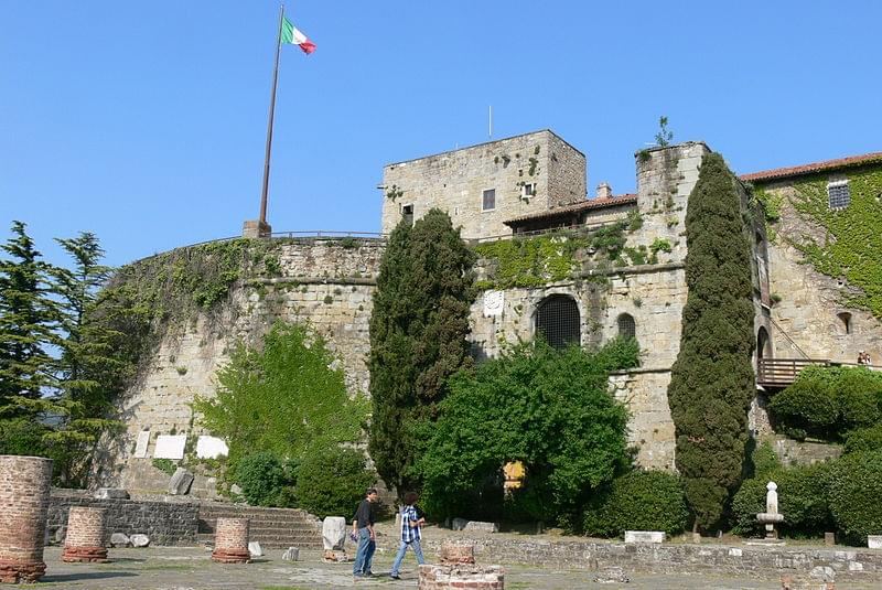 trieste castello di san giusto