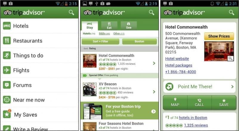 tripadvisor app mobile