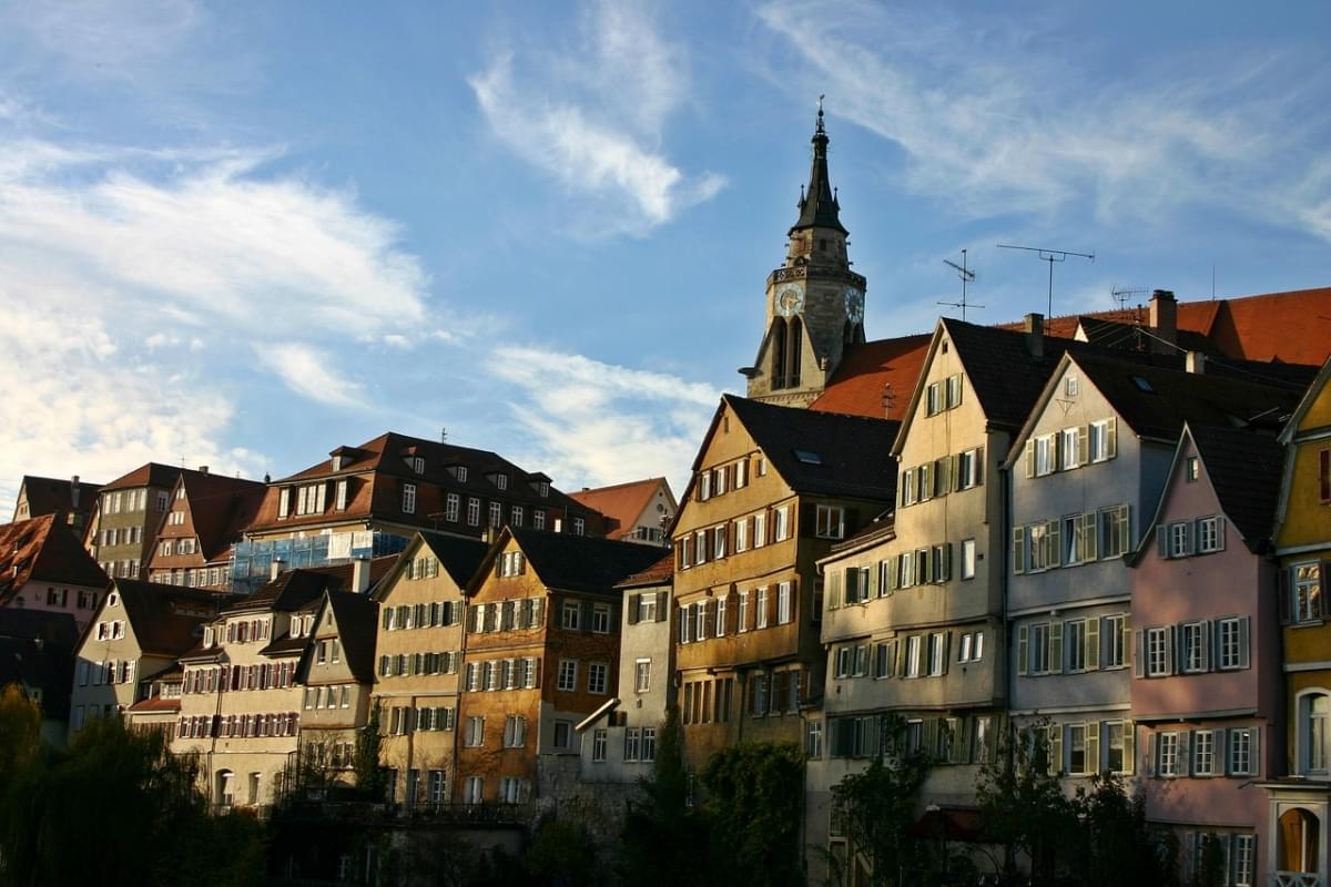 tubingen case del centro storico