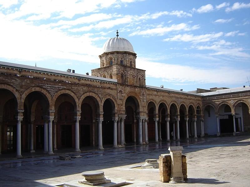 tunis zitouna moschee hof 1
