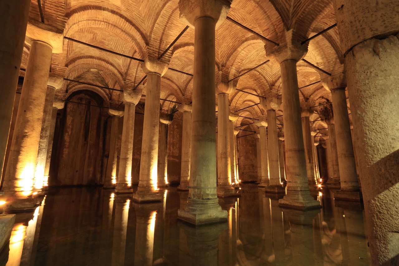 turchia istanbul basilica cisterna