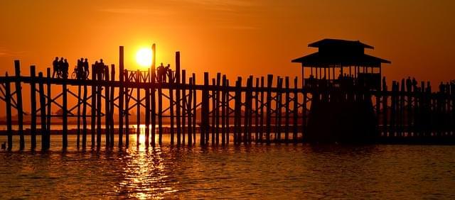 u bein bridge mandalay myanmar