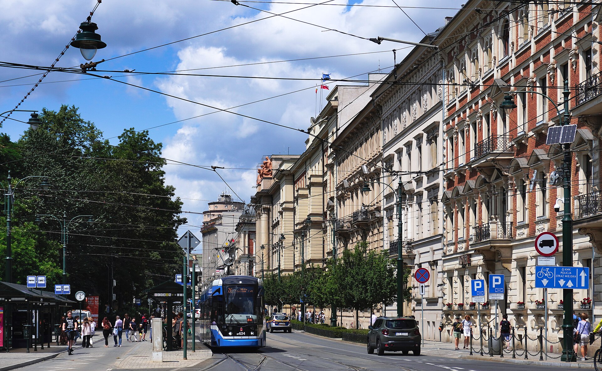 ulicabasztowa widokodwschodu pol krakow