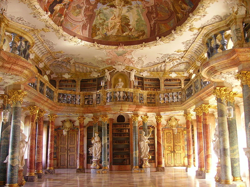 Biblioteca abbaziale Wiblinglen di Ulm, Germania