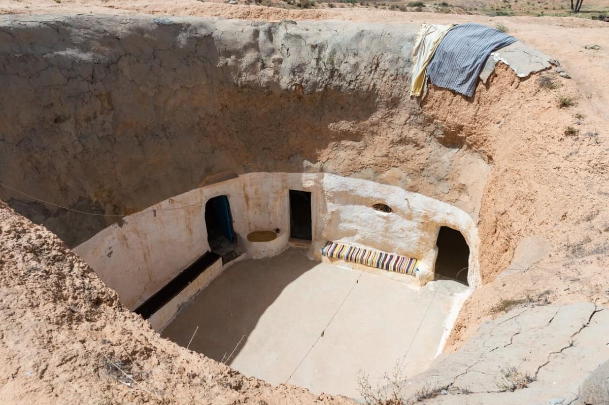 underground houses of matmata tunisia