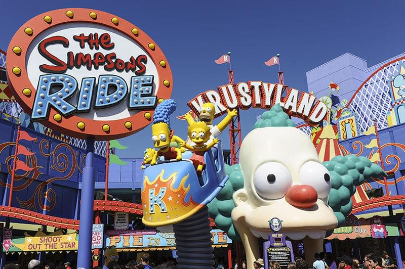 universal studios simpson