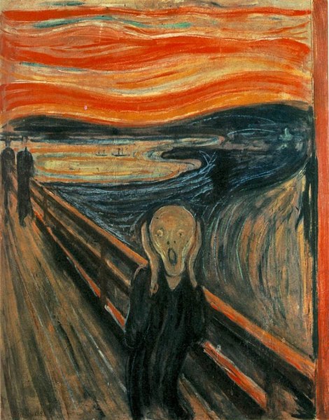 munch riproduzione dell'urlo