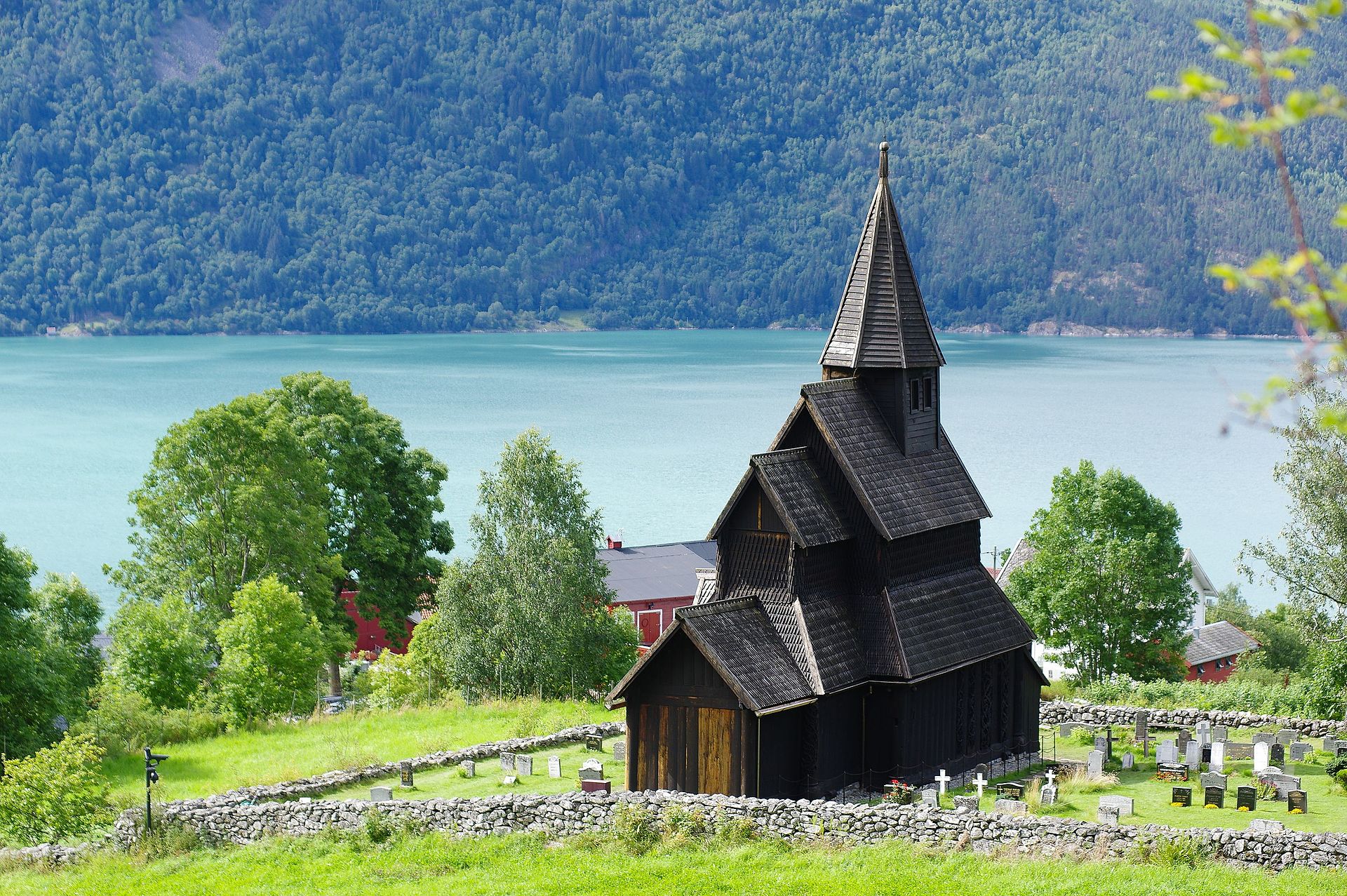 urnes stave church from north