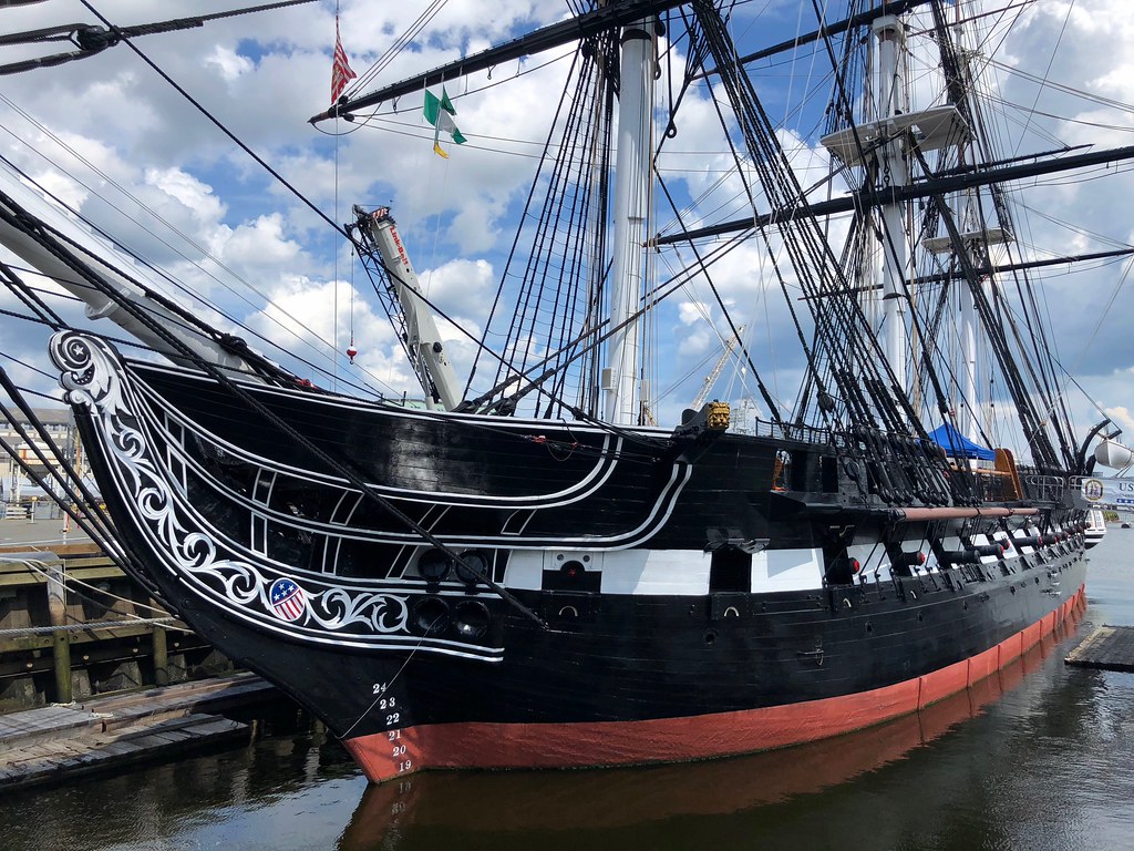 uss constitution boston ma nicknamed old ironsides