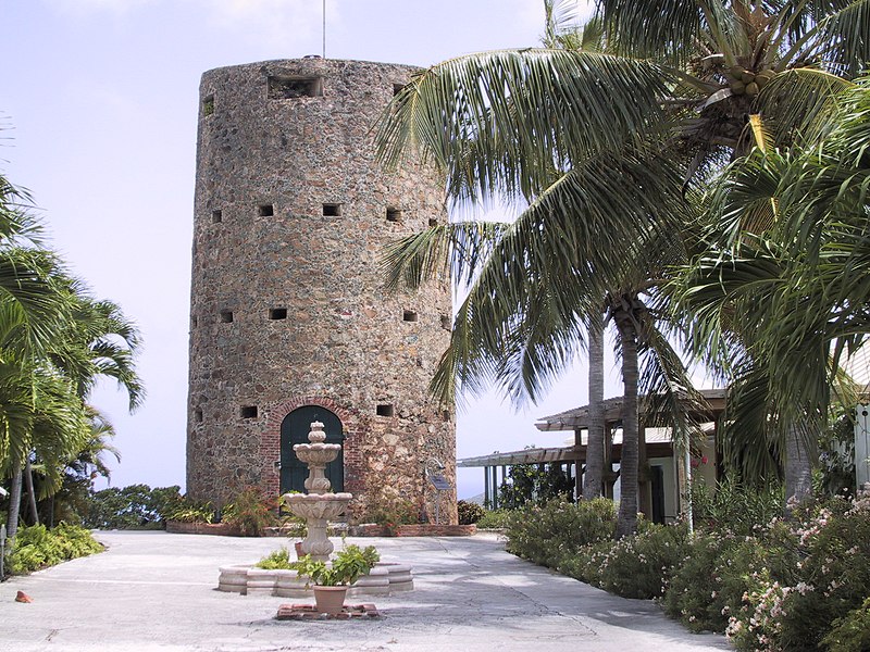 usvi st thomas charlotte amalie blackbeard castle