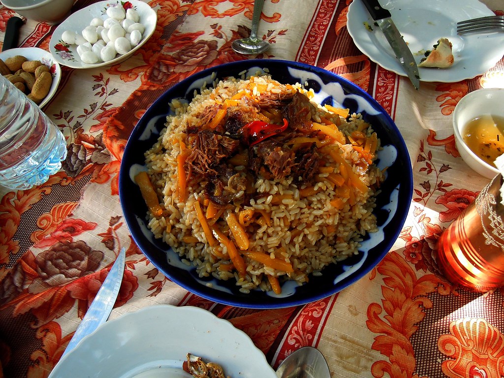 uzbek plov national dish
