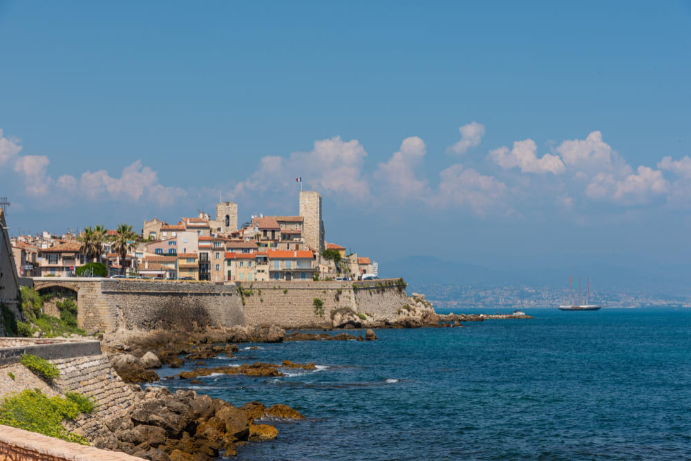 vacanze estive sulla costa mediterranea del sud della francia ad antibes