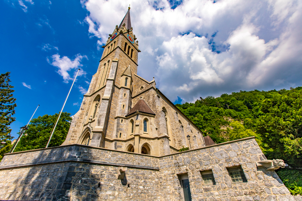 vaduz cathedral liechtenstein