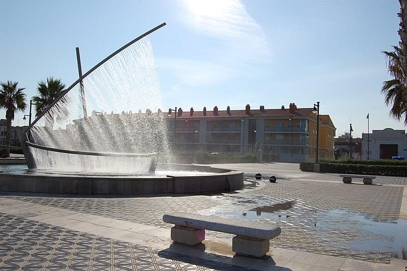 valencia boat fountain