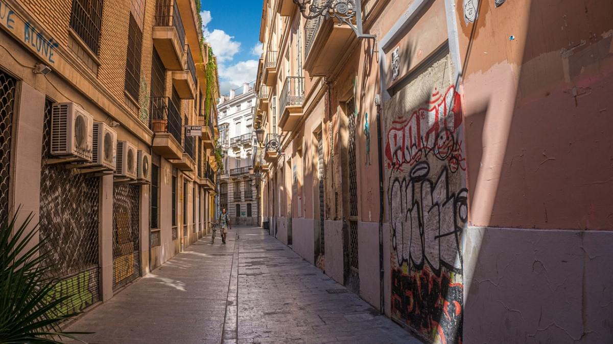 valencia spagna vicolo strada 2