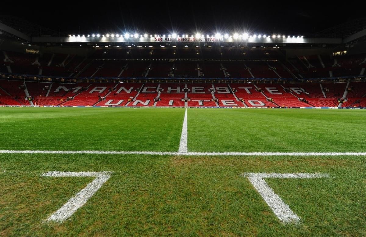 vecchio trafford manchester unita