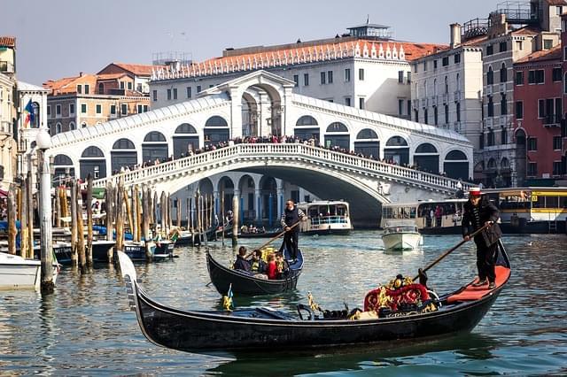 Canl Grand e ponte Rialto Venezia