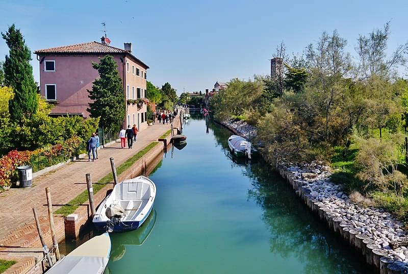 venezia canale maggiore torcello