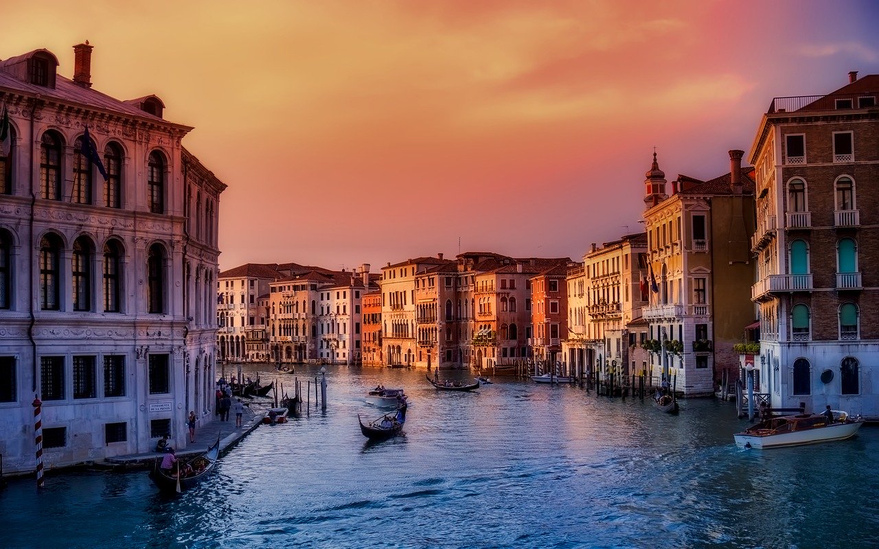 Venezia città più romantica d'Europa