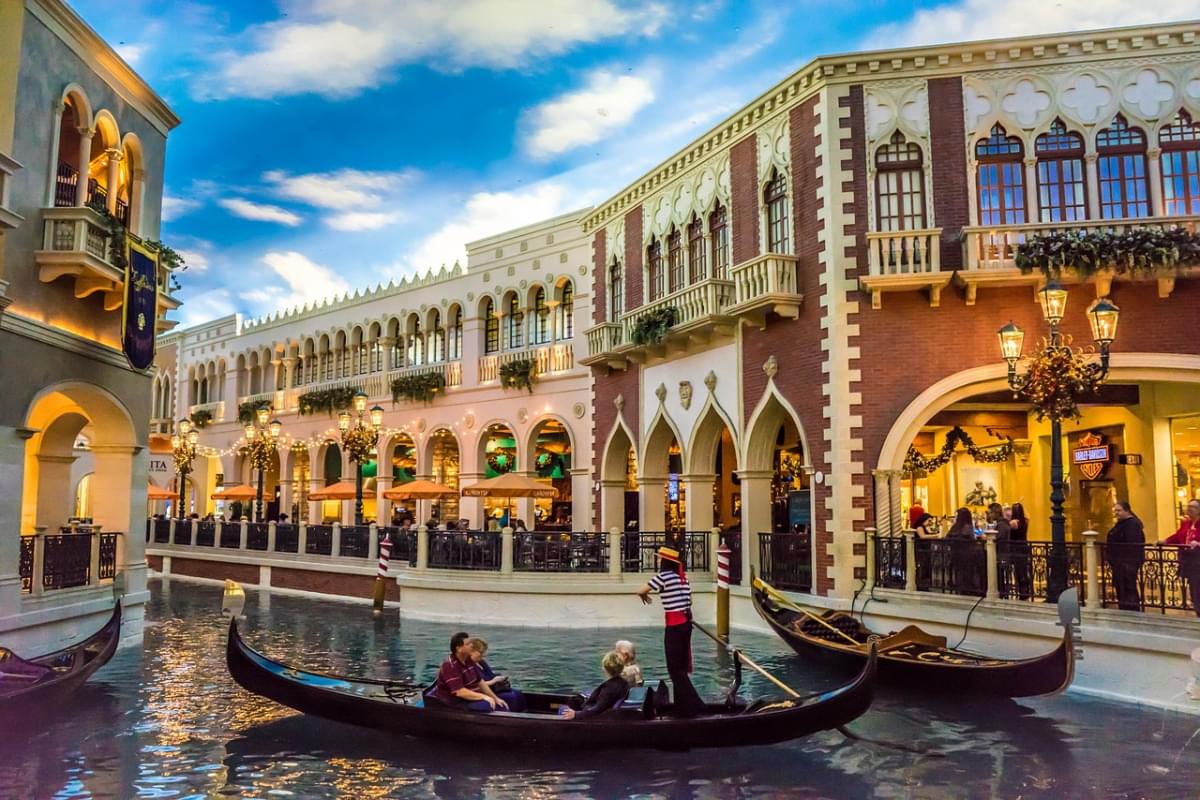 veneziano las vegas gondola canale 1