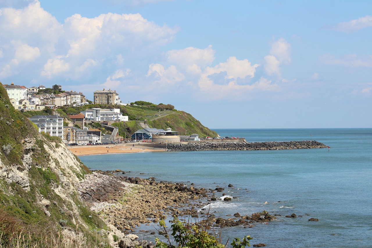 ventnor isola di wight spiaggia