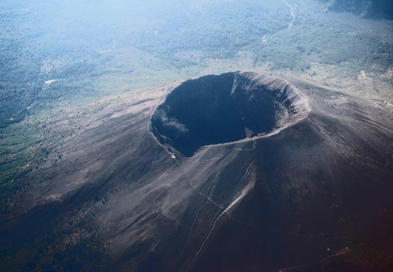 Cratere principale del Vesuvio