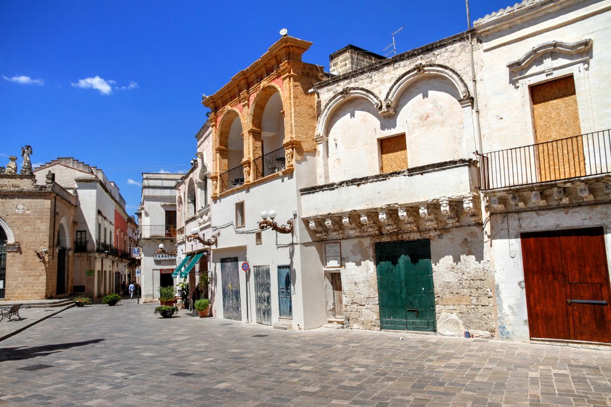 via cavour palazzi barocchi martina franca - foto di gildo cancelli