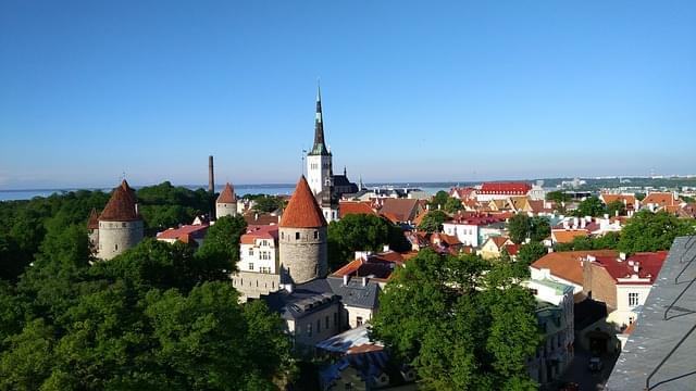 panorama di Tallinn