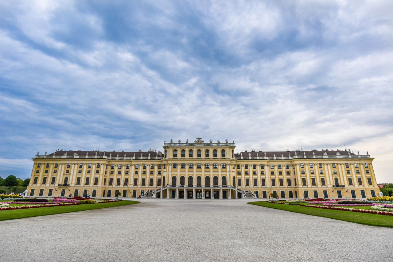 vienna austria view schoenbrunn palace 1
