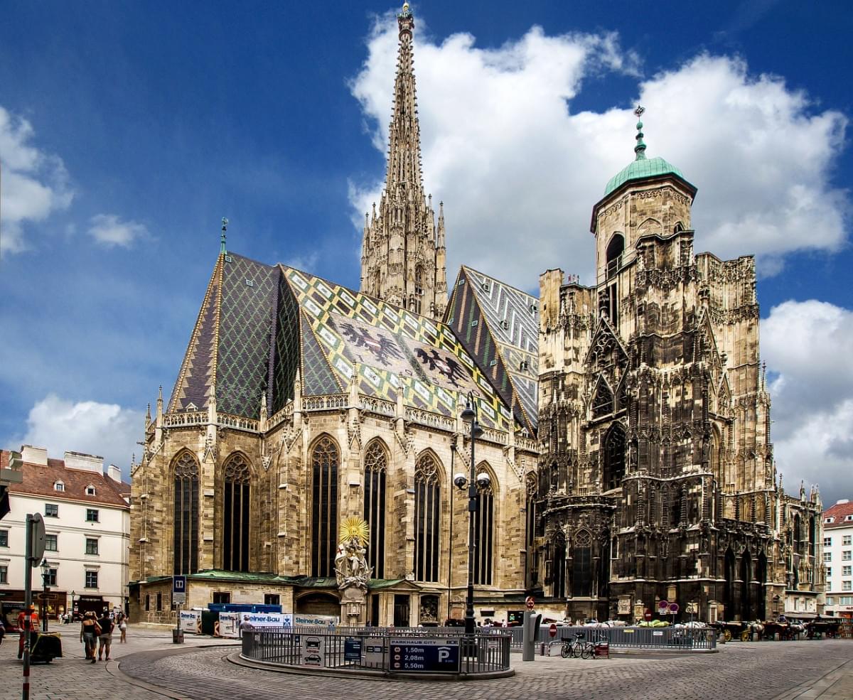 vienna chiesa stephansdom centro 1