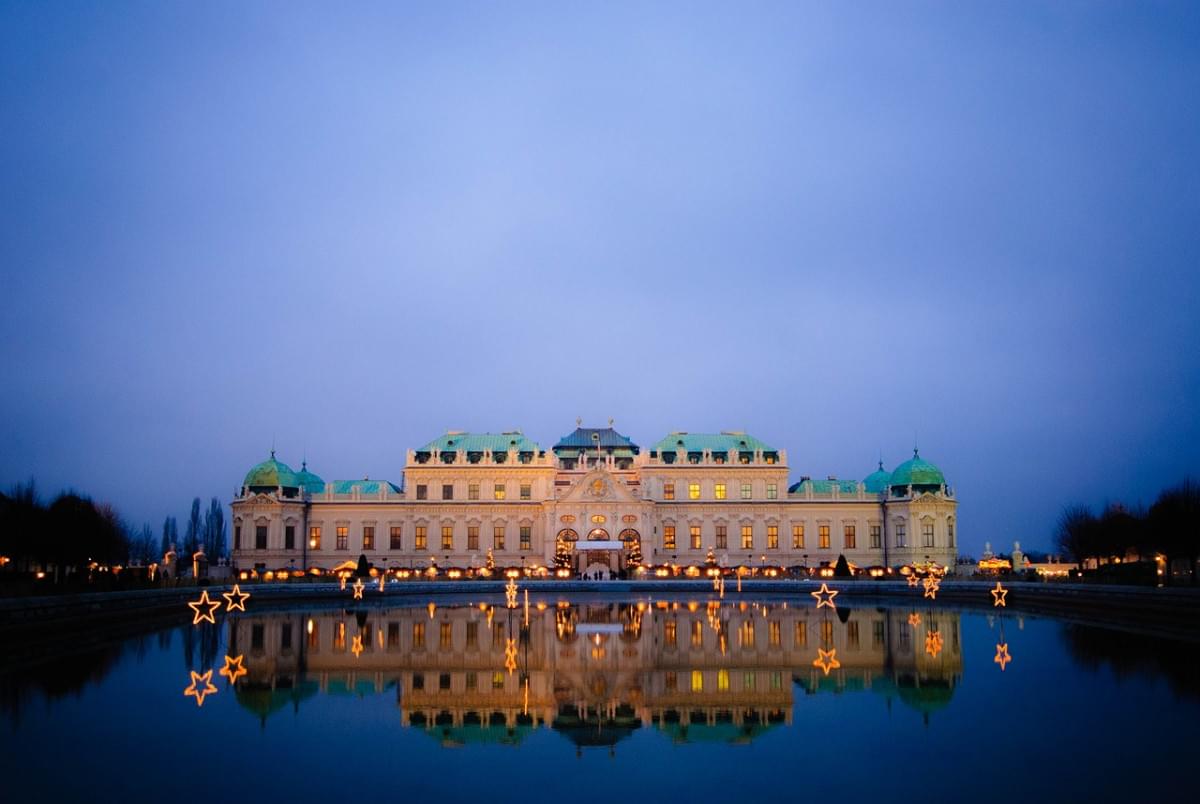 vienna notte austria belvedere 3