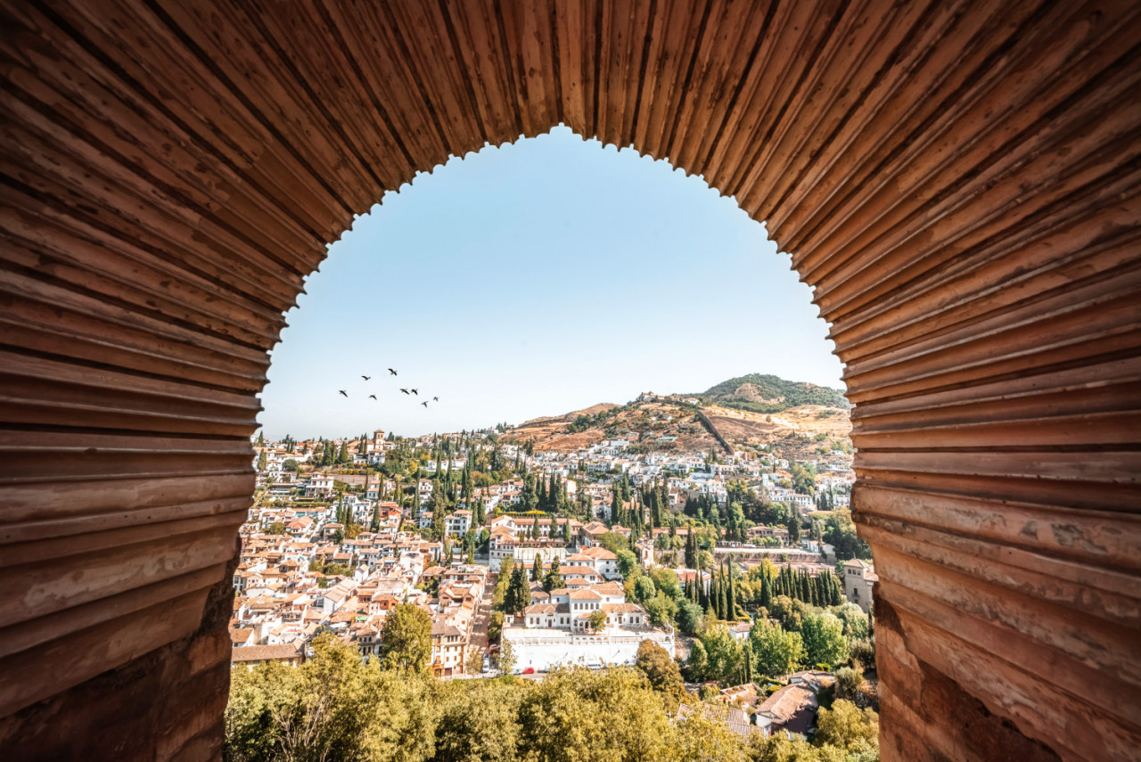 view albaicin neighborhood granada