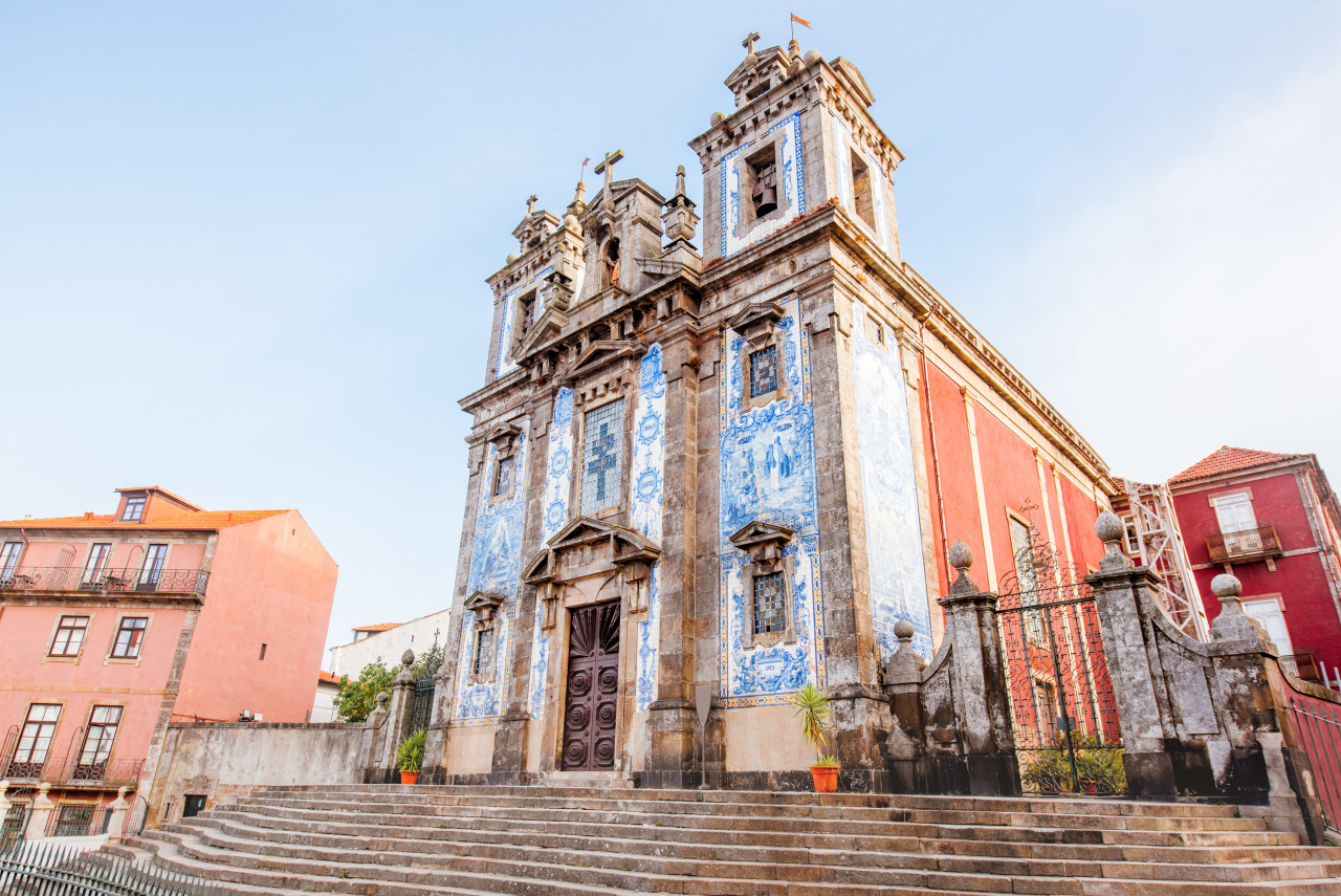 view church saint ildephonsus toledo porto city portugal