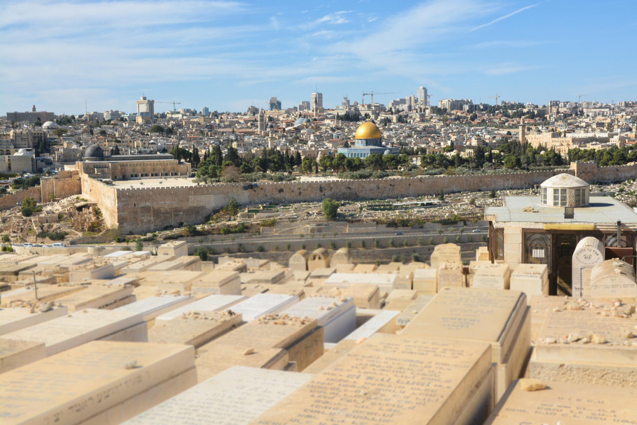 View Jerusalem From Mount Olives
